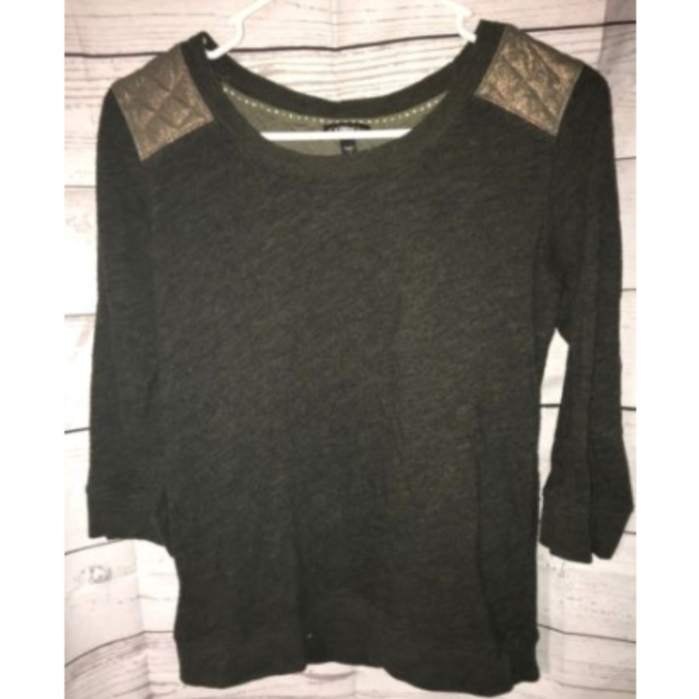 Express 3/4 Sleeve Sweater Size Small Stitch